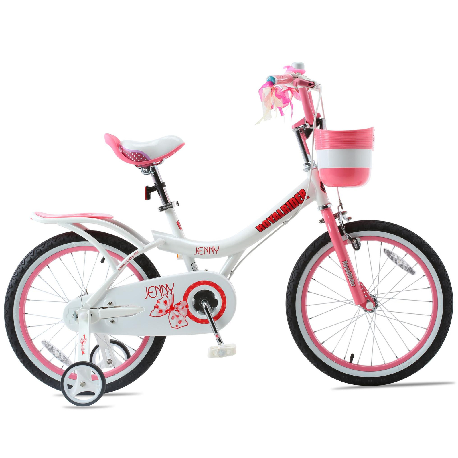 Дитячий велосипед Royal Baby JENNY GIRLS 18", розовый (RB18G-4-PNK)