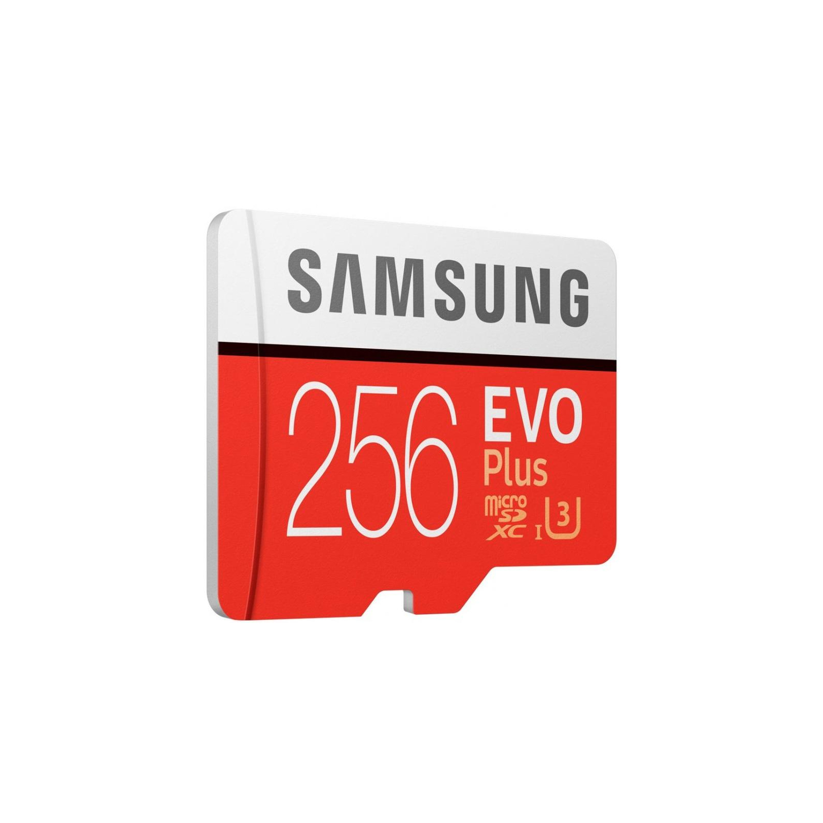 Карта пам'яті Samsung 256GB microSDXC class 10 UHS-I U3 Evo Plus (MB-MC256GA/RU) зображення 3