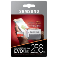 Карта памяти Samsung 256GB microSDXC class 10 UHS-I U3 Evo Plus (MB-MC256GA/RU) изображение 8