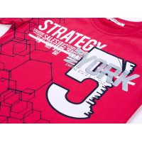 Футболка детская Breeze "STRATEGY" (10152-1348B-red) изображение 4