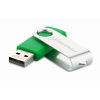 USB флеш накопичувач eXceleram 8GB P1 Series Silver/Green USB 2.0 (EXP1U2SIGR08) зображення 2