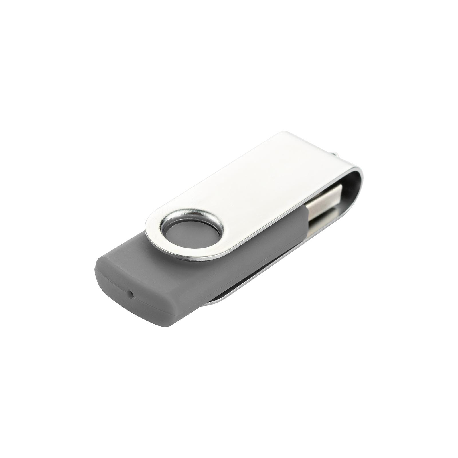USB флеш накопитель eXceleram 64GB P1 Series Silver/Black USB 2.0 (EXP1U2SIB64) изображение 6