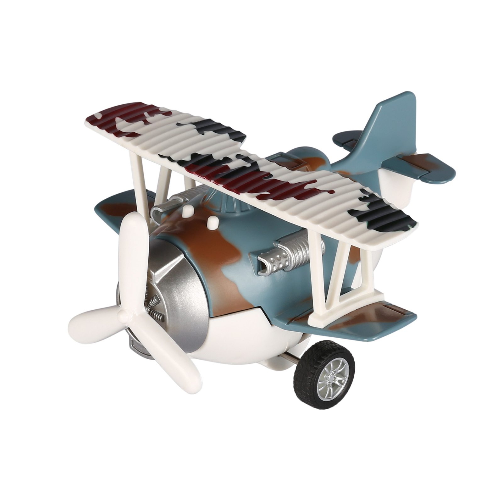 Спецтехніка Same Toy Самолет металический инерционный Aircraft синий (SY8016AUt-4)