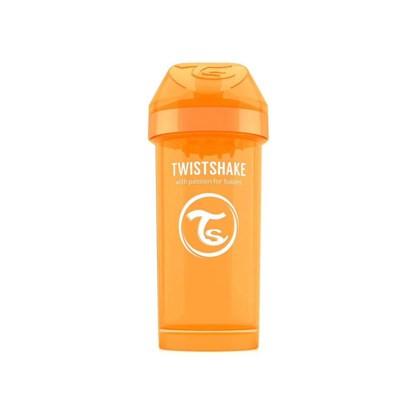 Поїльник-непроливайка Twistshake 360 мл 12+мес, оранжевый (78070) зображення 2