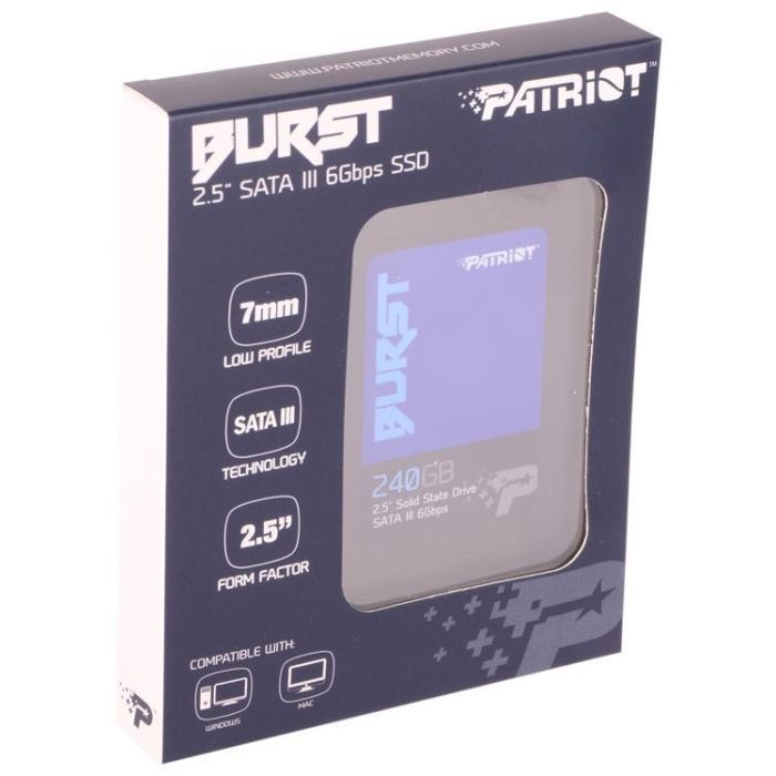 Накопичувач SSD 2.5" 240GB Patriot (PBU240GS25SSDR) зображення 7