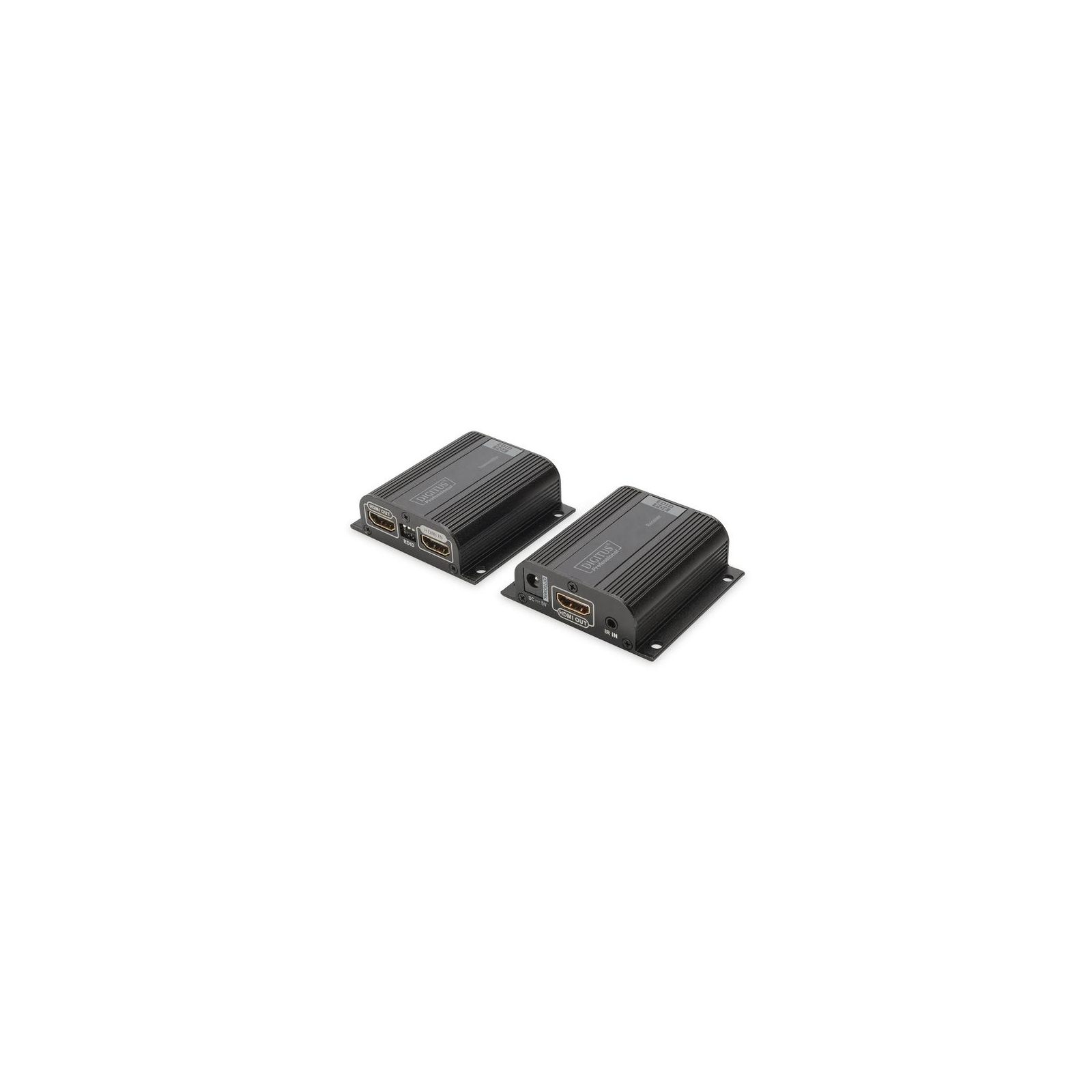 Перехідник HDMI UTP 50m Black Digitus (DS-55100-1)