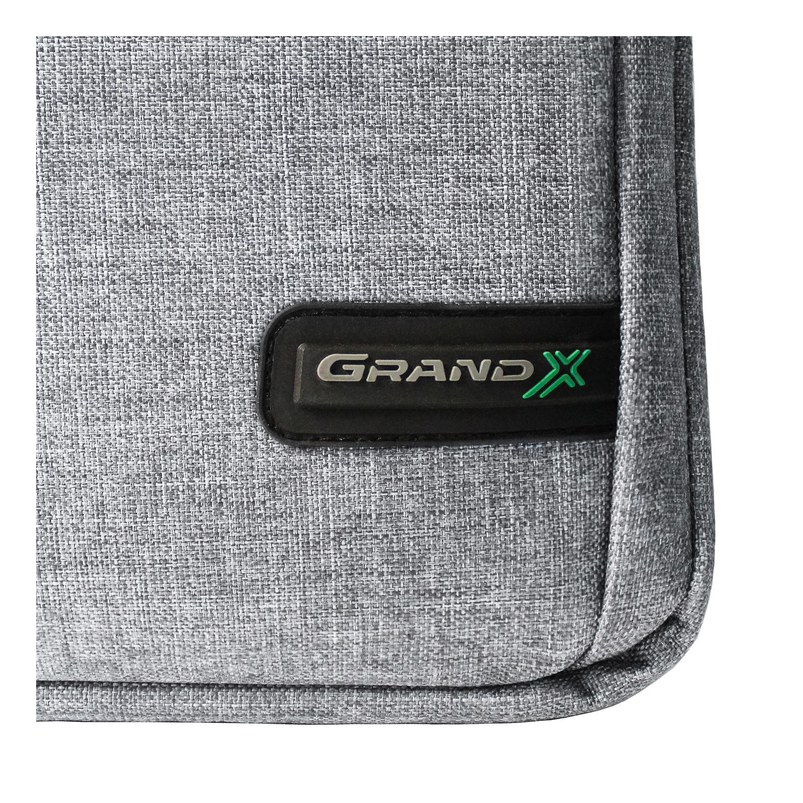 Сумка для ноутбука Grand-X 15.6'' SB-139 Dark Grey (SB-139D) изображение 8