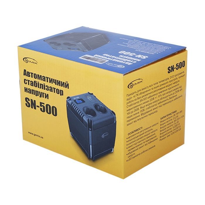 Стабілізатор Gemix SN-500 зображення 4