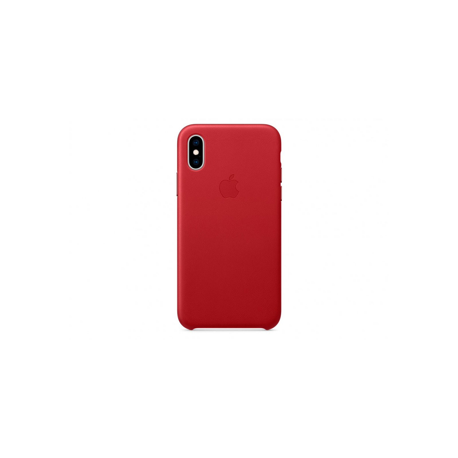 Чохол до мобільного телефона Apple iPhone XS Leather Case - (PRODUCT)RED, Model (MRWK2ZM/A) зображення 2
