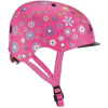 Шлем Globber с фонариком Цветы Розовый 48-53см (XS/S) (507-110)