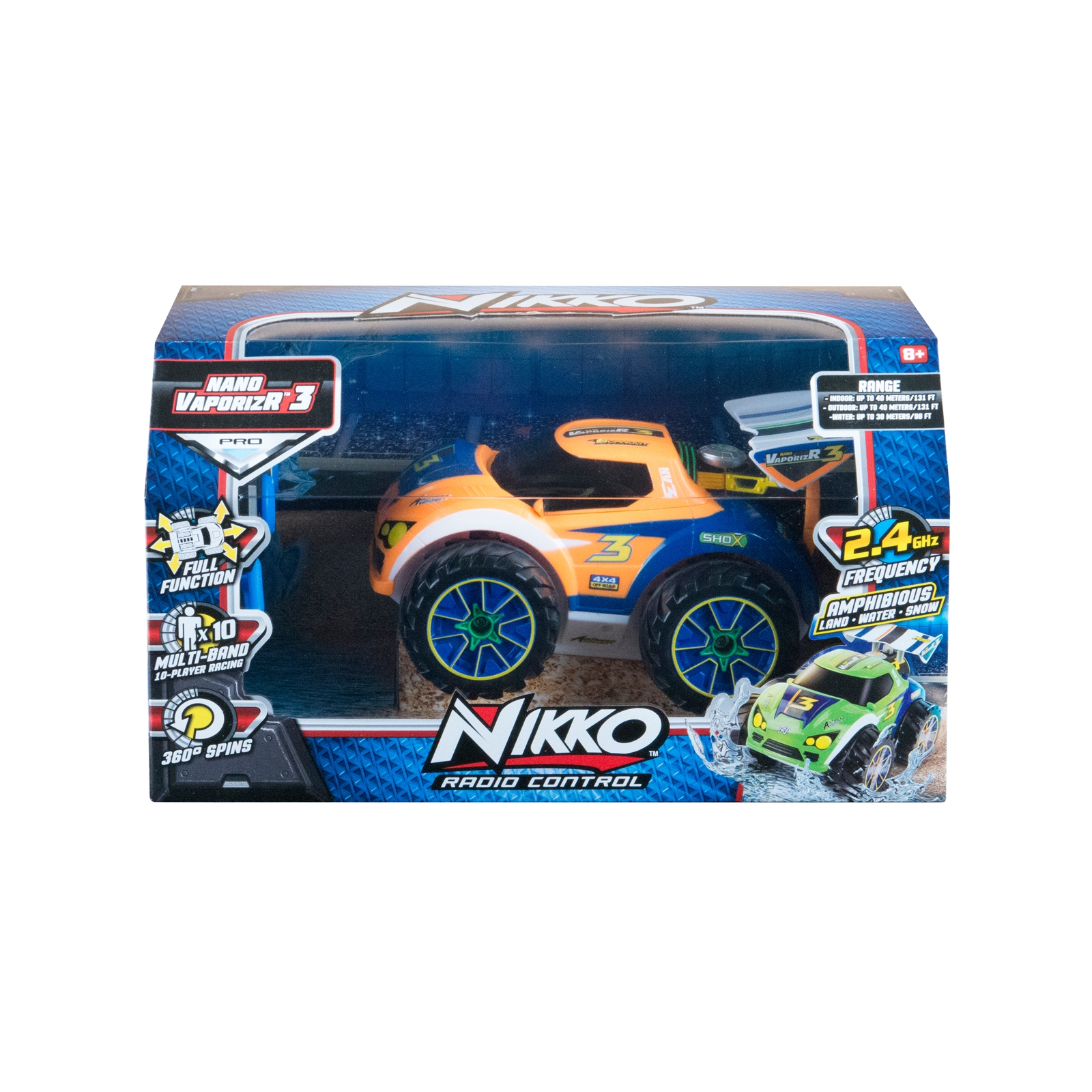 Радиоуправляемая игрушка Nikko амфибия Nano VaporizR 3 оранжевый (10011) изображение 5