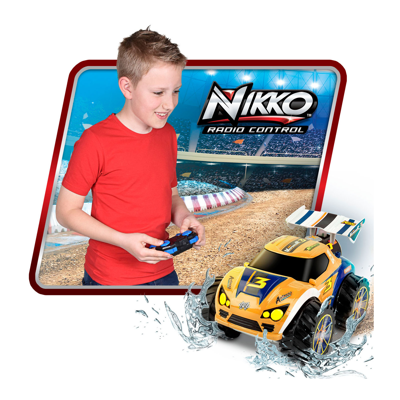 Радіокерована іграшка Nikko Nano VaporizR 3 жовтогаряча (10011) зображення 6