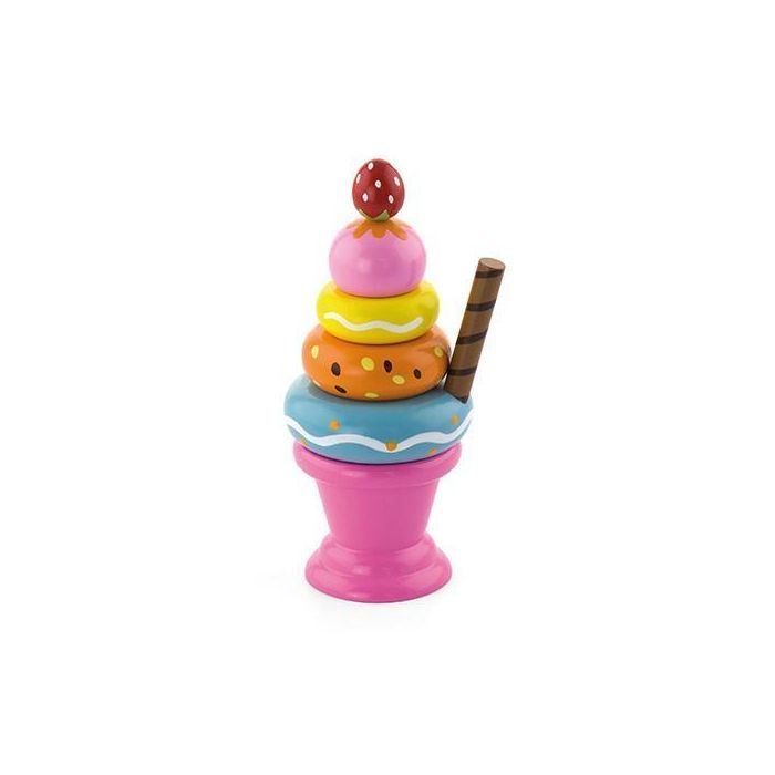 Ігровий набір Viga Toys Морозиво з фруктами. Полуничка (51321)
