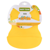 Нагрудничек Baby Team резиновый (6500_желтый) изображение 2