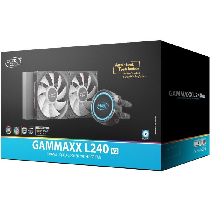 Система рідинного охолодження Deepcool GAMMAXX L240 V2 зображення 10