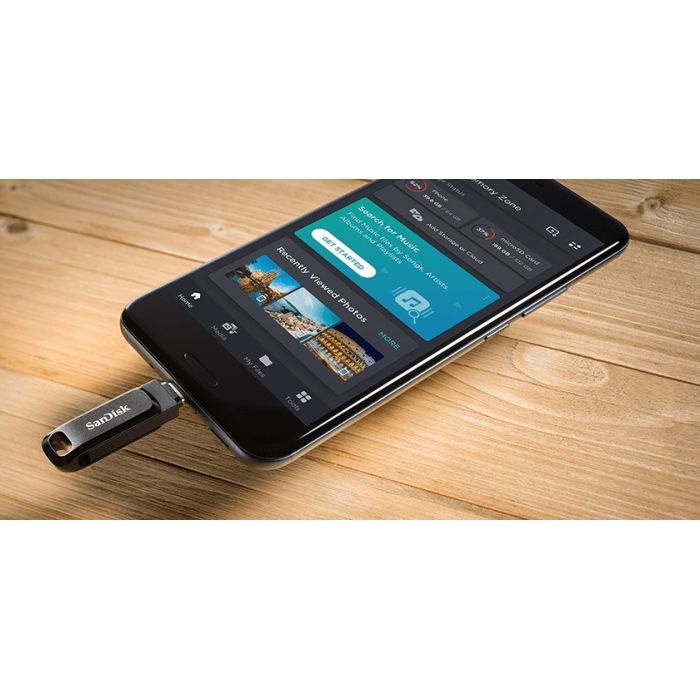 USB флеш накопитель SanDisk 64GB Ultra Dual Drive Go USB 3.1/Type C (SDDDC3-064G-G46) изображение 7