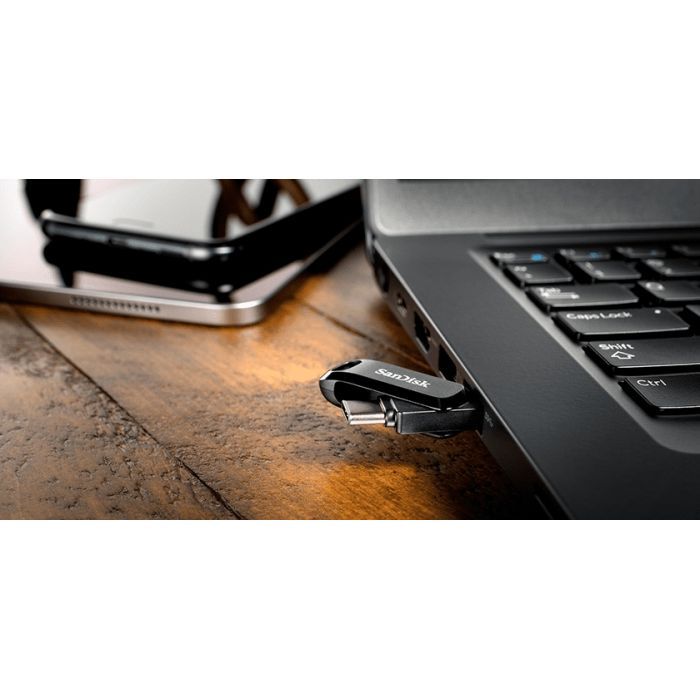 USB флеш накопитель SanDisk 64GB Ultra Dual Drive Go USB 3.1/Type C (SDDDC3-064G-G46) изображение 8