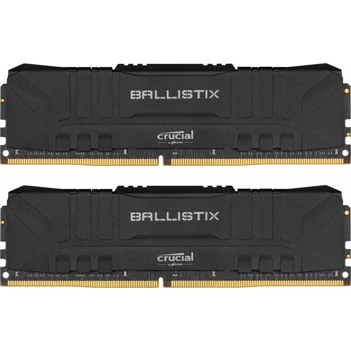 Модуль памяти для компьютера DDR4 16GB (2x8GB) 3200 MHz Ballistix Black Micron (BL2K8G32C16U4B)