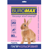 Папір Buromax А4, 80g, PASTEL pink, 20sh, EUROMAX (BM.2721220-10)