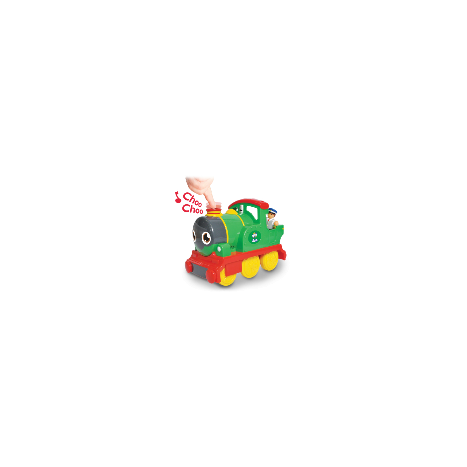 Розвиваюча іграшка Wow Toys Паровозик Сем (08000) зображення 3