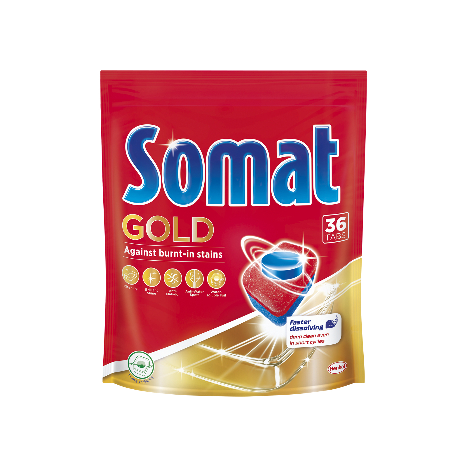 Таблетки для посудомоечных машин Somat Gold 36 шт (9000101320930)