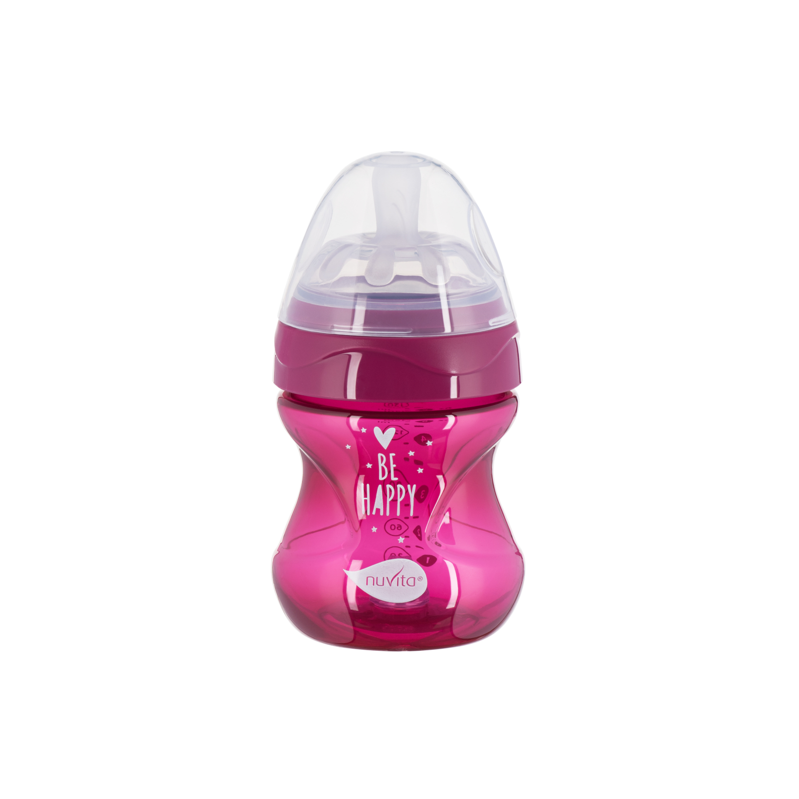 Бутылочка для кормления Nuvita Mimic Cool 150 мл розовая (NV6012PINK)