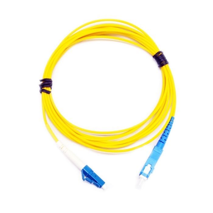 Оптический патчкорд Eserver SC/UPC-LC/UPC SingleMode, Simplex, 2m (ES-SC-LC/UPC-2-SM-S)