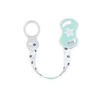 Клипса для пустышек Nuvita Зеленая с кольцом (NV6070GREEN)