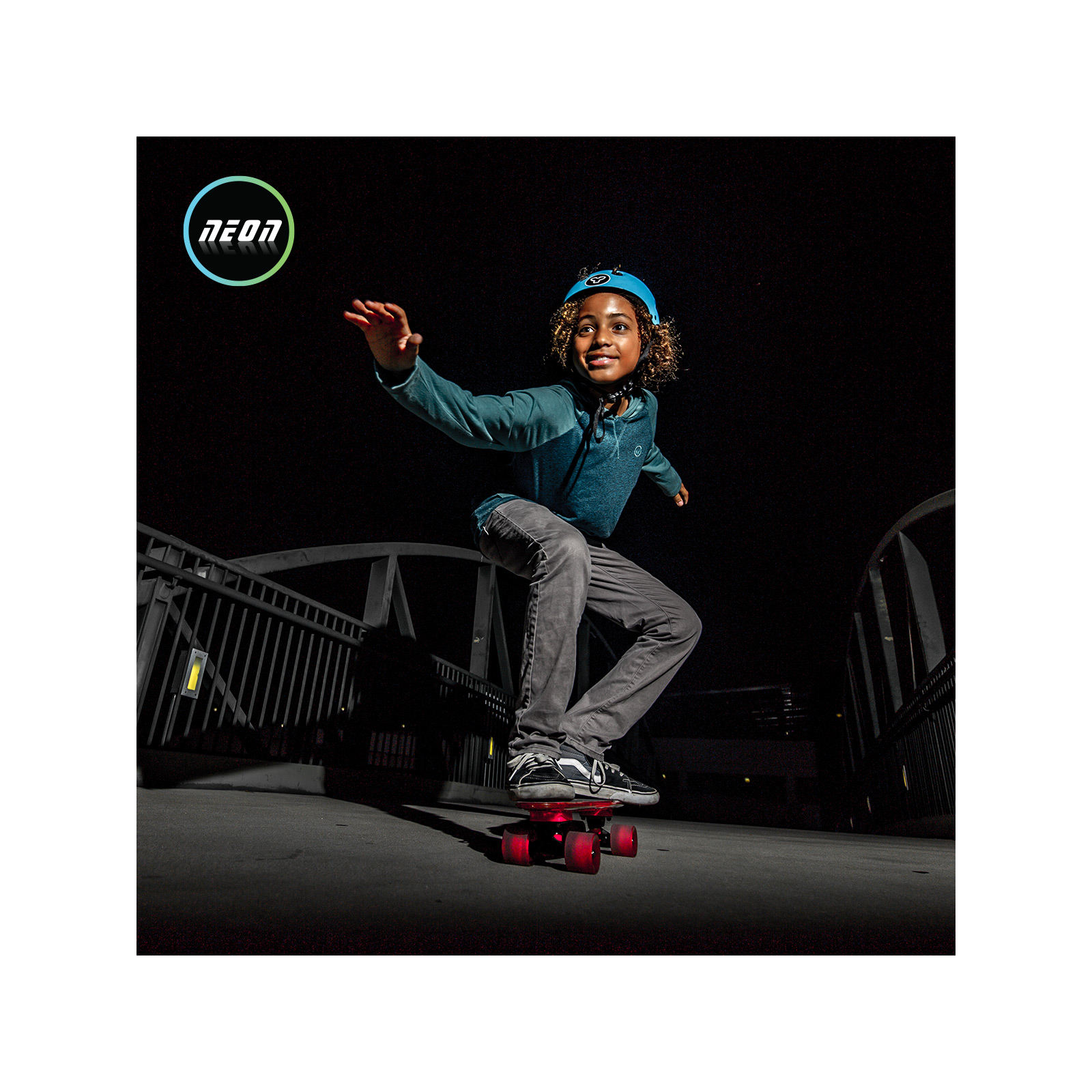 Скейтборд детский Neon Hype Красный (N100788) изображение 11