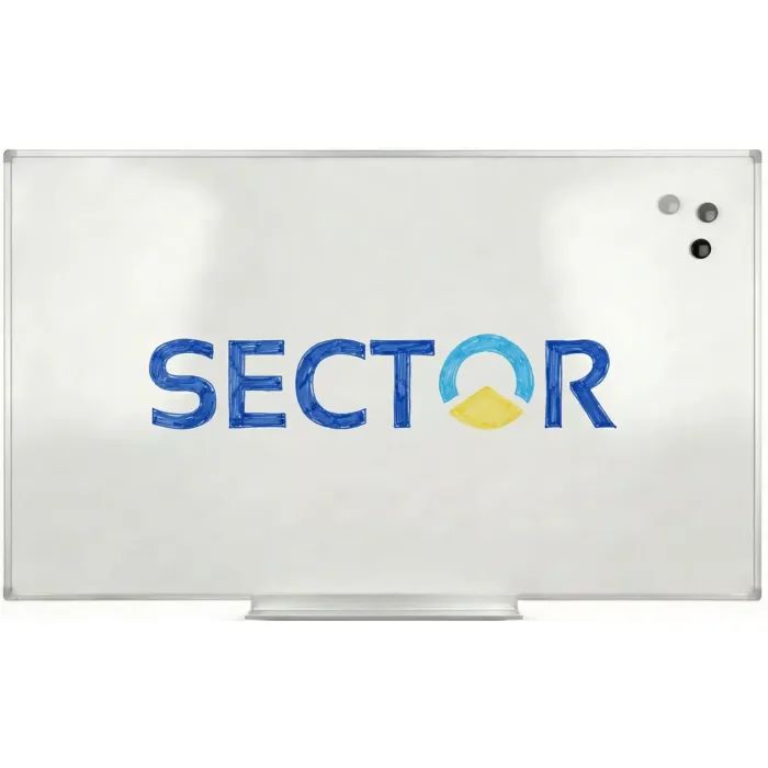 Офисная доска Sector магнитно-маркерная, 150х100 см (М1510) изображение 4