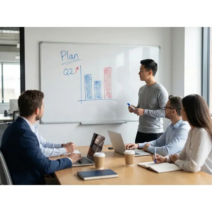 Офисная доска Sector магнитно-маркерная, 150х100 см (М1510) изображение 7