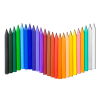 Олівці кольорові Луч Зоо воскові 24 кол (290110) зображення 2