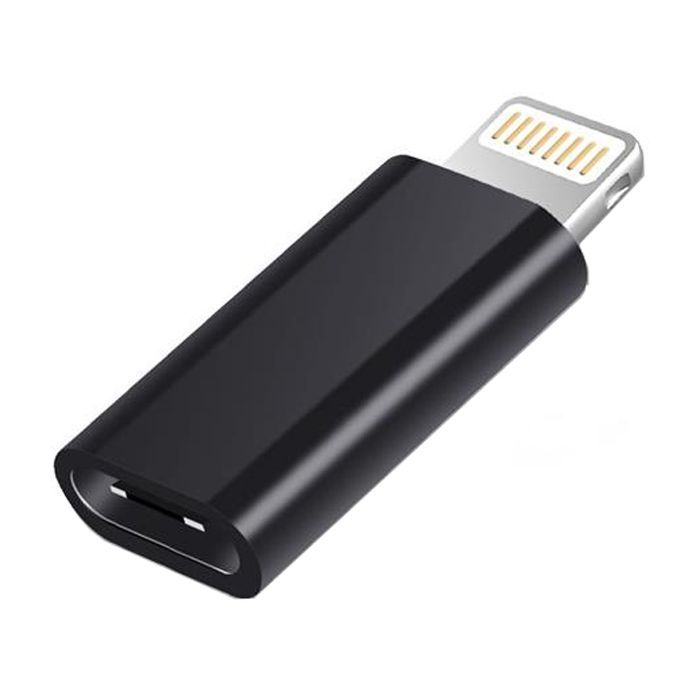 Переходник USB Type-C to Lightning black XoKo (XK-AC015-BK)
