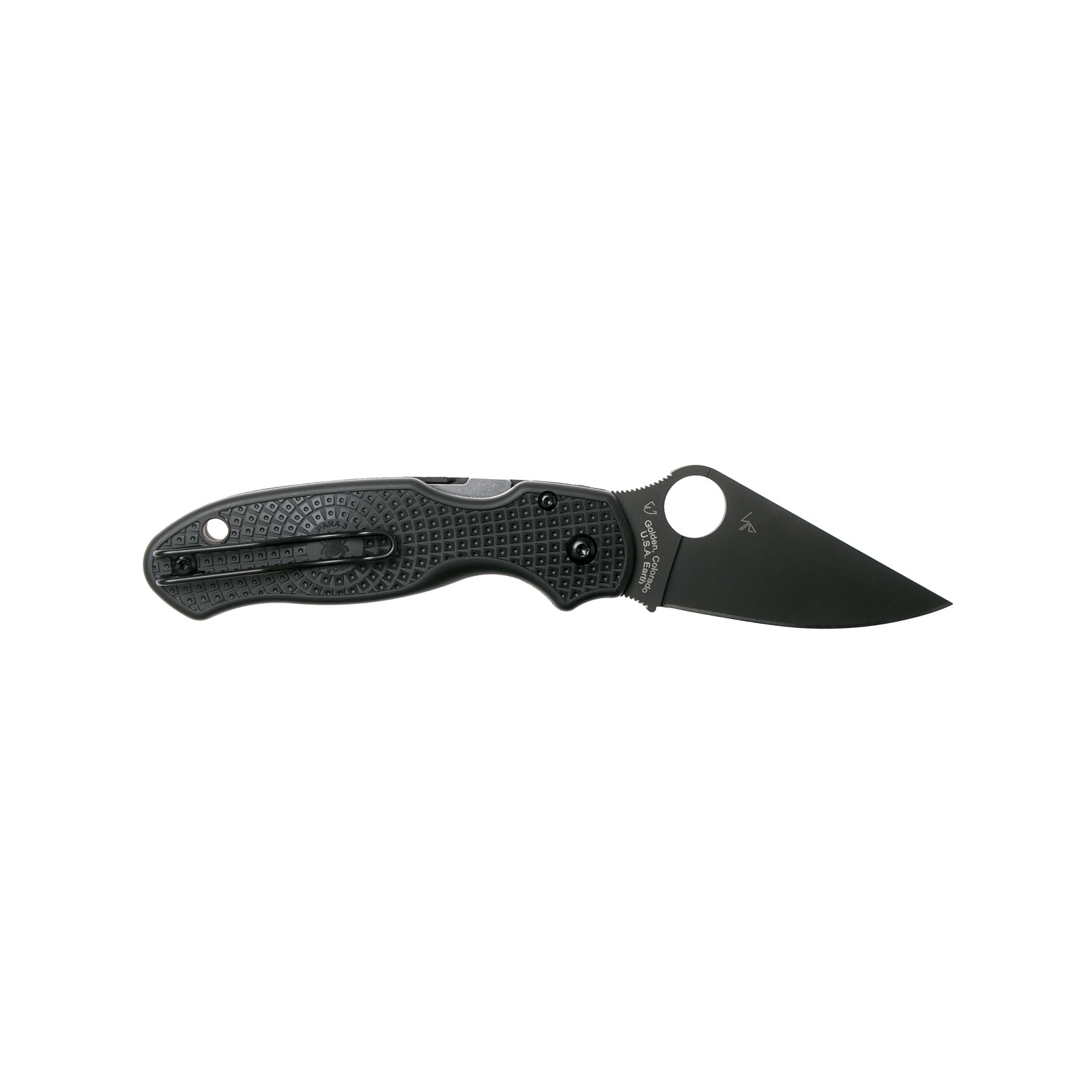 Нож Spyderco Para 3 Black Blade FRN (C223PBBK) изображение 2