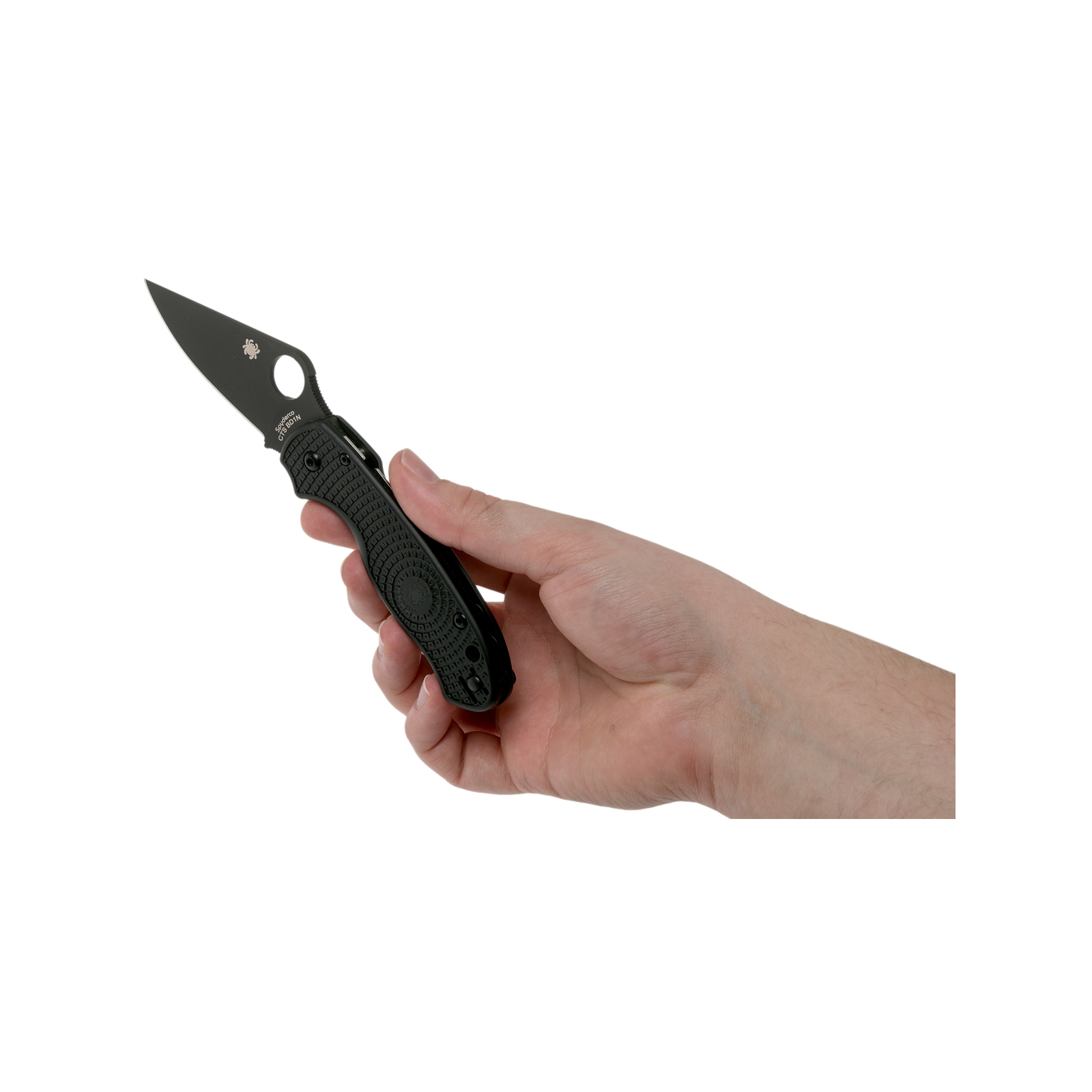 Нож Spyderco Para 3 Black Blade FRN (C223PBBK) изображение 8