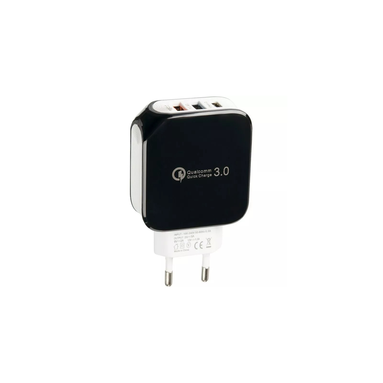 Зарядное устройство Gelius Pro Voltag QC GP-HC07 2USB 2A +Type-C Black/White (00000076359) изображение 5