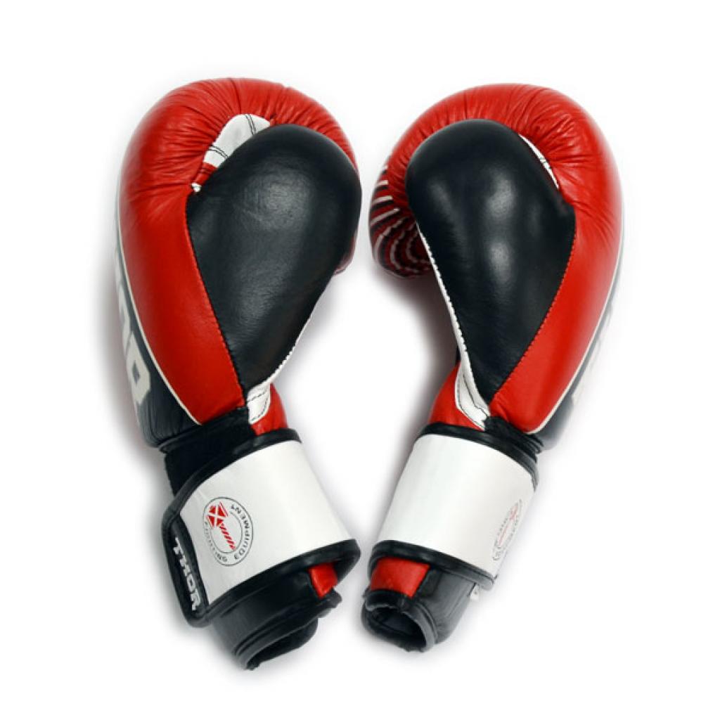 Боксерские перчатки Thor Thunder 14oz Black (529/09(Leather) BLK 14 oz.) изображение 3