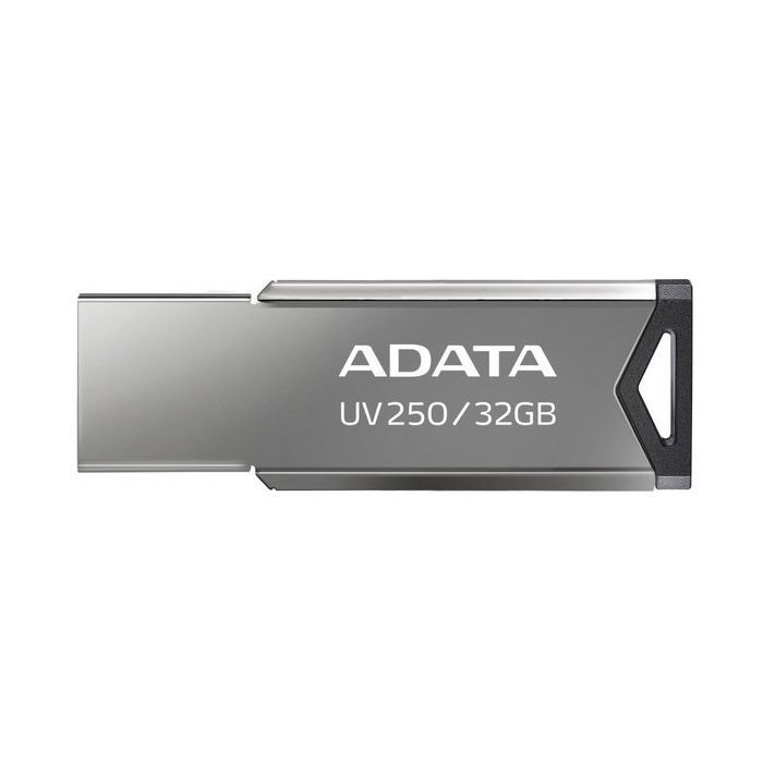 USB флеш накопичувач ADATA 32GB UV250 Metal Black USB 2.0 (AUV250-32G-RBK)