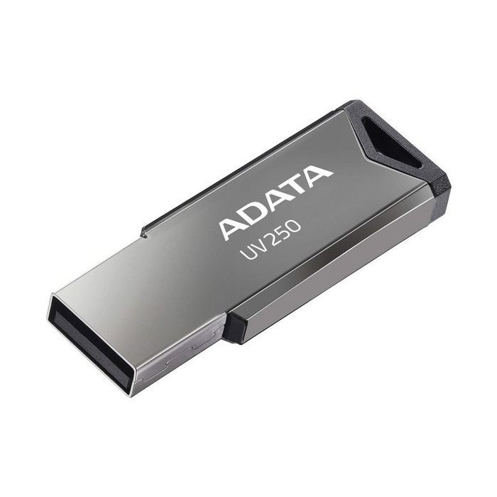 USB флеш накопичувач ADATA 32GB UV250 Metal Black USB 2.0 (AUV250-32G-RBK) зображення 2