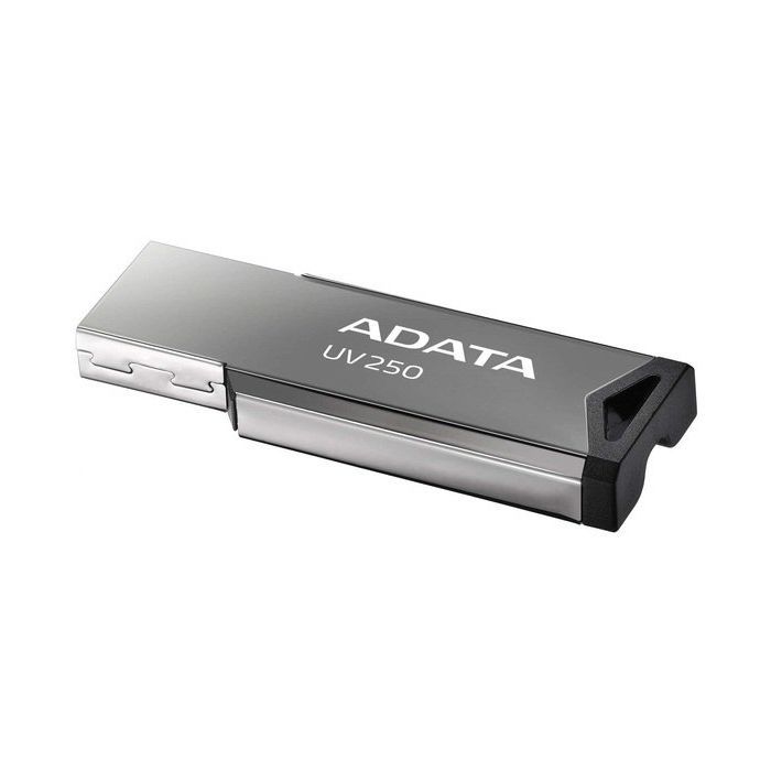 USB флеш накопичувач ADATA 32GB UV250 Metal Black USB 2.0 (AUV250-32G-RBK) зображення 3