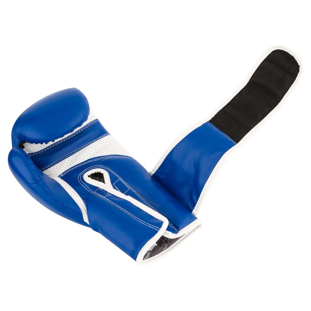 Боксерські рукавички PowerPlay 3019 16oz Blue (PP_3019_16oz_Blue) зображення 4