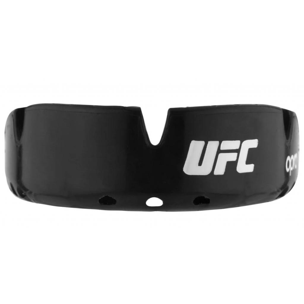 Капа Opro Gold Braces UFC Hologram Black Metal/Silver (UFC_Gold-Braces_Black) изображение 2