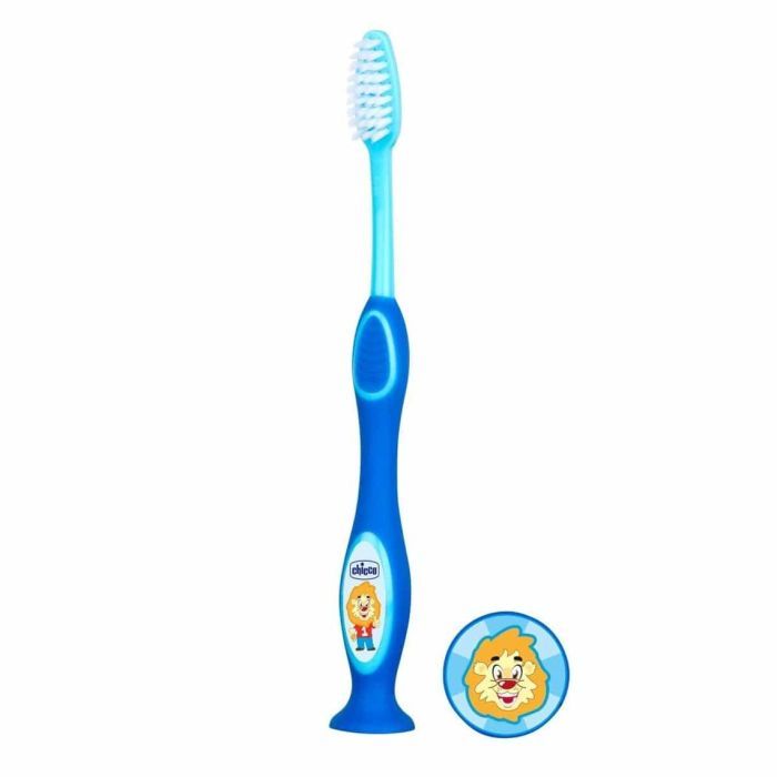 Детская зубная щетка Chicco Розовая (8058664075201) (09079.10.10)