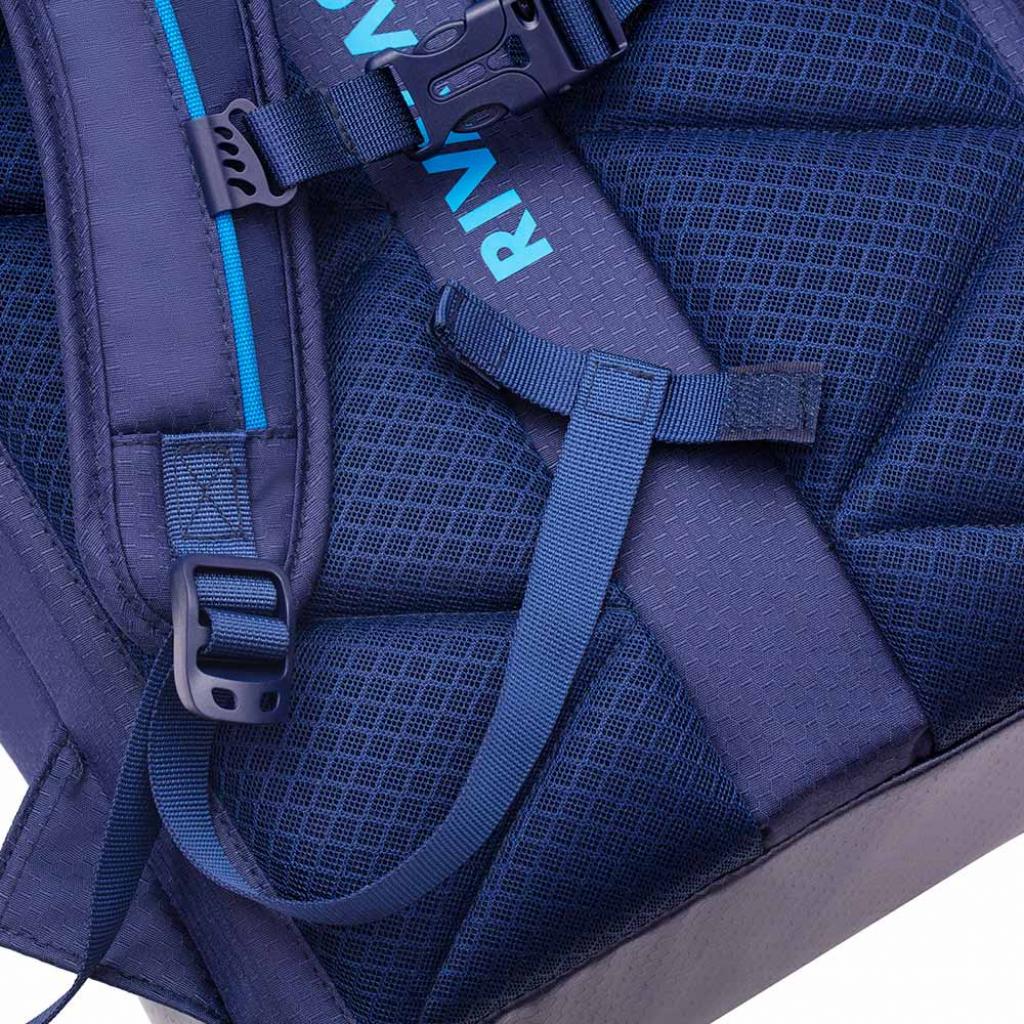 Рюкзак для ноутбука RivaCase 15.6" 5321 Blue (5321Blue) зображення 11