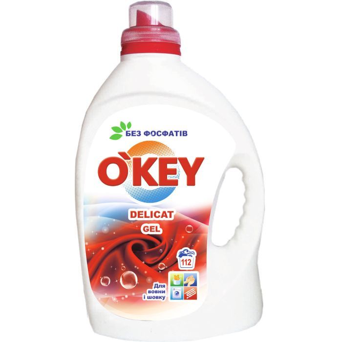Гель для стирки O'KEY Delicat 1.5 л (4820049381771)