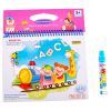 Развивающая игрушка Baby Team Книжечка-раскраска водная Паровозик (9030_паровозик_с_буквами) изображение 2