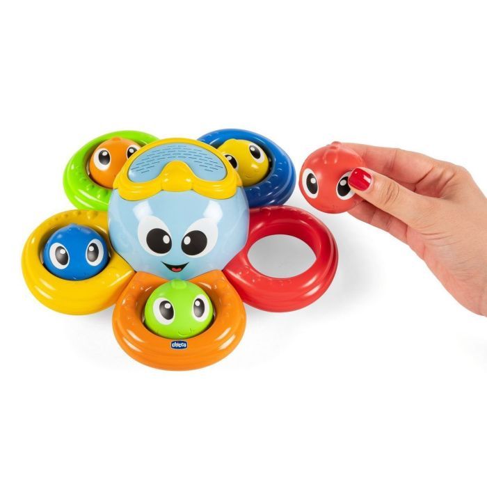 Игрушка для ванной Chicco Осьминог Билли (10037.00) изображение 4