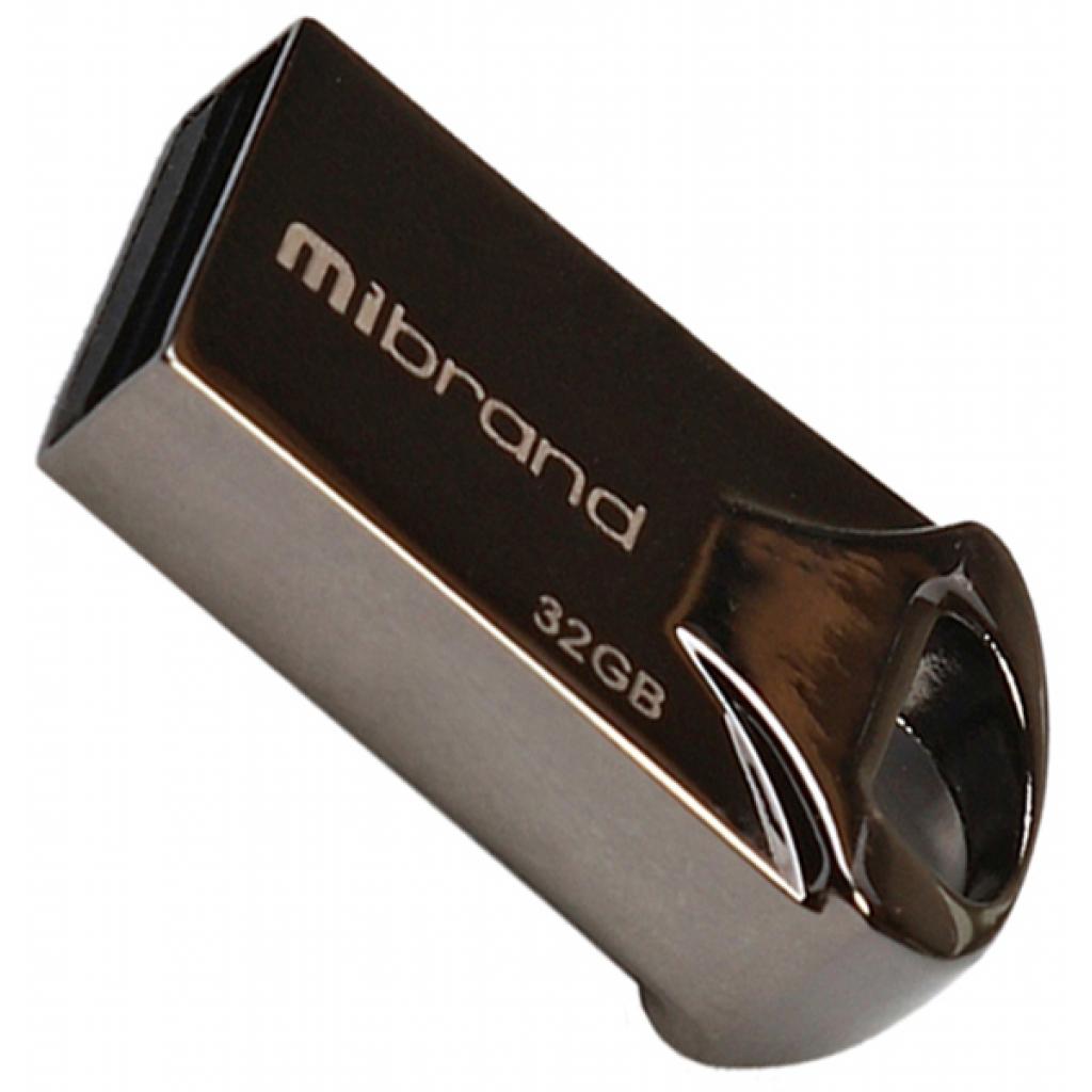 USB флеш накопитель Mibrand 4GB Hawk Black USB 2.0 (MI2.0/HA4M1B)