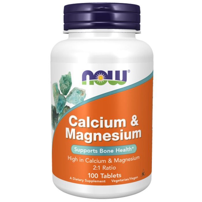 Минералы Now Foods Кальций и Магний, Calcium & Magnesium 2:1 Ratio, 100 таблет (NF1270)