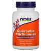 Травы Now Foods Кверцетин с Бромелайном, Quercetin with Bromelain, 120 веге (NOW-03070)